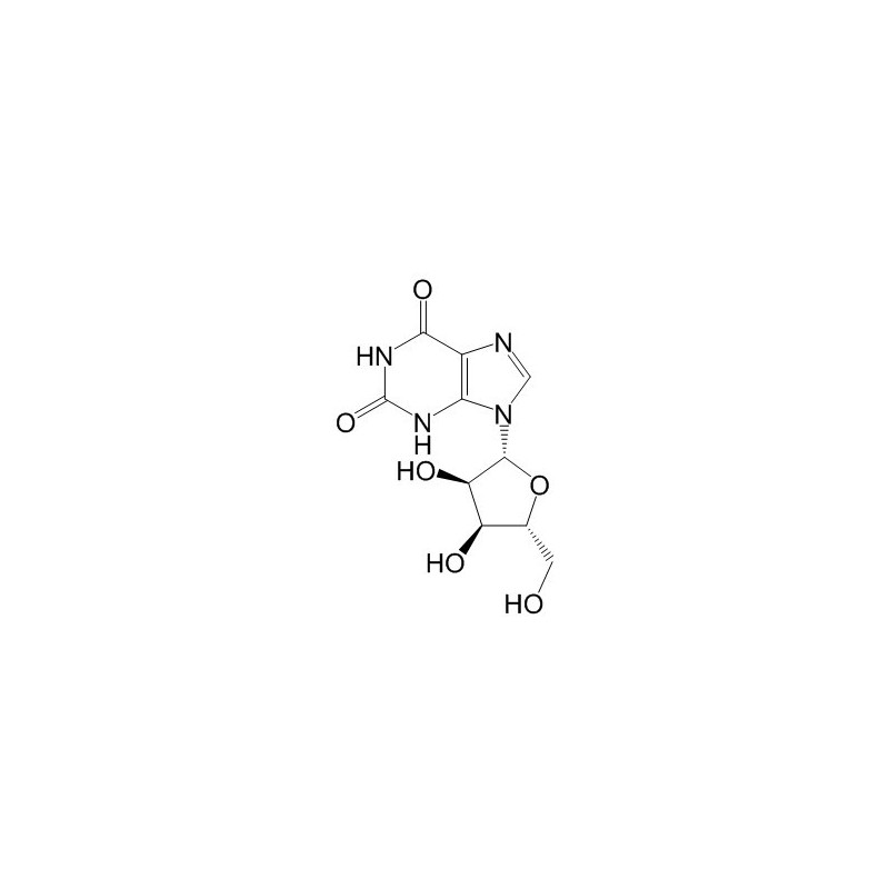 Structure of 146-80-5 | Xanthosine